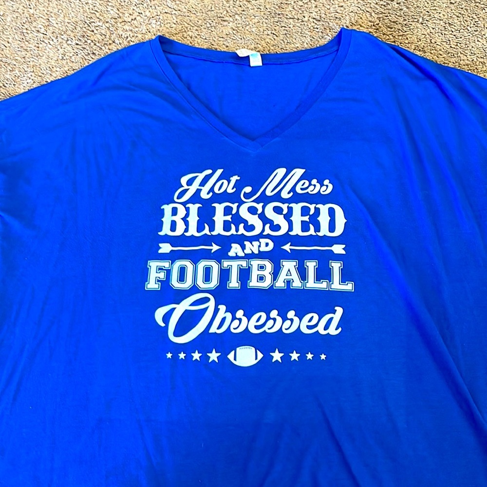 Blue t-shirt